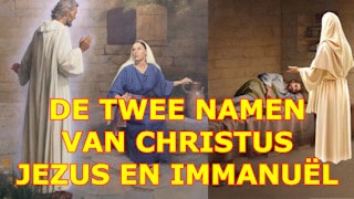 De 2 namen van Christus: Jezus en Immanuël Preek 25 12 2024